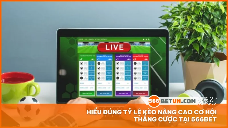 Hiểu đúng tỷ lệ kèo nâng cao cơ hội thắng cược tại 566BET