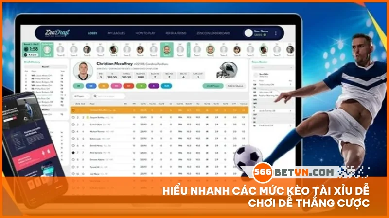 Hiểu nhanh các mức kèo tài xỉu dễ chơi dễ thắng cược